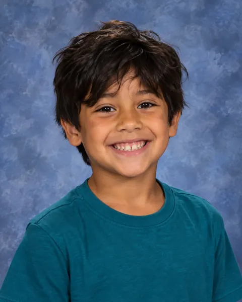 School portrait of Nico V.